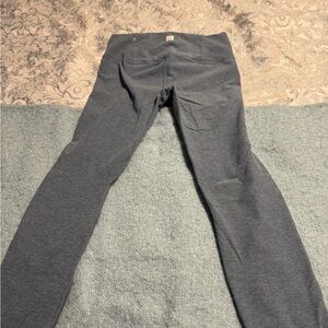 Vuori Heather Gray Fabric